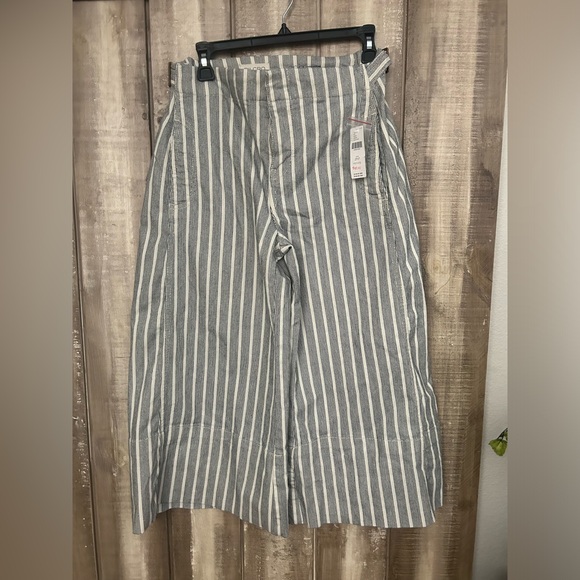 NWT Pilcro Foxglove Mid-Rise Flare / Wide Leg Pants, 29P - Picture 8 of 12